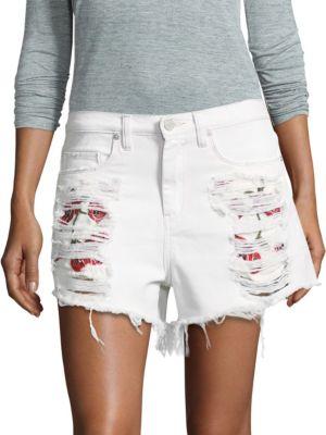 Blanknyc Frayed Denim Shorts