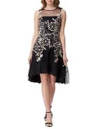 Tahari Arthur S. Levine Floral Embroidered Fit-&-flare Dress