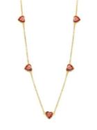 Kate Spade New York Heart Crystal Station Necklace