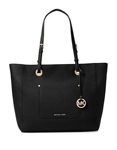 Michael Kors Collection Ring Leather Tote