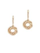 Lauren Ralph Lauren Goldtone Knot Drop Earrings