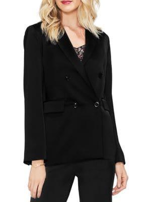 Vince Camuto Gilded Rose Double-breasted Blazer