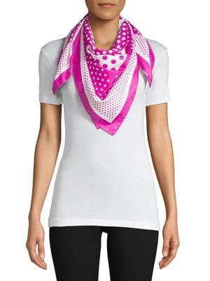 Collection 18 Mixed Polka-dot Scarf