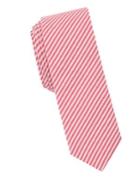 Penguin Striped-print Slim Tie
