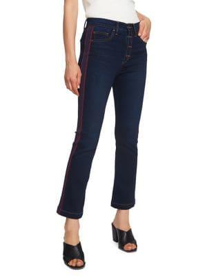 1.state High Rise Mini Kick Flare Jeans