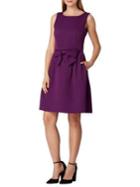 Tahari Arthur S. Levine Sleeveless Bow Fit-and-flare Dress