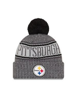 New Era Nfl Sidelines Pittsburg Steelers Cold Weather Sports Knit Hat