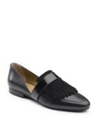 G.h. Bass Harlow Leather Fringe Loafers