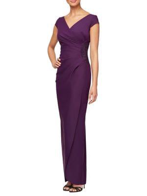 Alex Evenings Jersey Sheath Dress