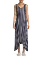 Tommy Bahama Anoche Striped Maxi Dress