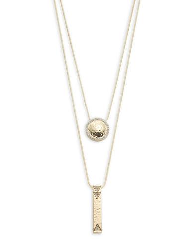 House Of Harlow Double Nested Pendant Necklace