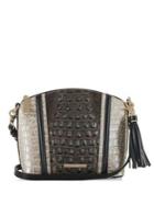 Brahmin Crestview Collection Mini Duxbury Colorblock Leather Crossbody