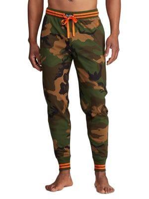 Polo Ralph Lauren Camo-printed Knit Joggers
