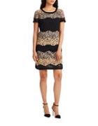 Donna Morgan Lace Easy-fit Shift Dress