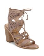 Dolce Vita Luci Leather Ghillie Lace Sandals