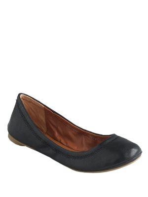 Lucky Brand Emmie Leather Round-toe Flats
