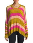 Free People All About Us Colorblock Sweater