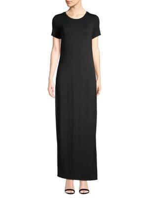 Michael Michael Kors Petite Sport Short Sleeve Maxi Dress