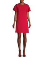 Elie Tahari Krystal Back Button Shift Dress