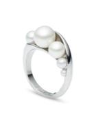 Carolee Michelle White Faux Pearl Ring