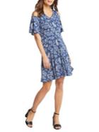 Karen Kane Paisley Cold Shoulder Dress