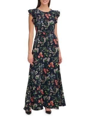 Tommy Hilfiger Gala Botanical Maxi Dress