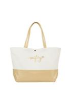 Cathy's Concepts Wifey Metallic Color Dipped Tote