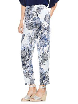 Vince Camuto Amalfi Breeze Etched Island Floral Pants