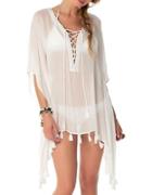 Becca Swim Lace-up Cover Up Tunic