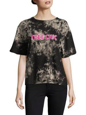 Design Lab Tres Chic Cotton Tee