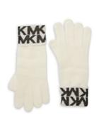 Michael Michael Kors Folded-cuff Logo Gloves