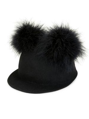 Kate Spade New York Pom-pom Wool Cap