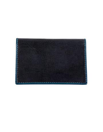 Bosca Bordino Leather Contrast-trimmed Wallet