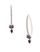 Jenny Packham Reconstituted Threader Drop Earrings