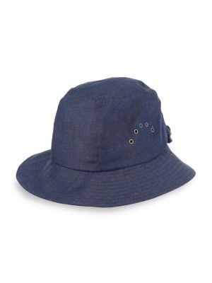 Betmar Knotted Cotton Cloche Hat