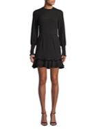 Cooper St Balloon-sleeve A-line Dress
