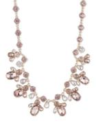 Givenchy Blush Crystal And Goldtone Statement Necklace