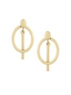 Laundry By Shelli Segal Small Door Knocker Drop Earrings