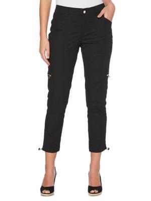 Rafaella Plus Ripped Stop Ankle Pants
