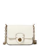 Lauren Ralph Lauren Small Pebbled Leather Chain Crossbody Bag