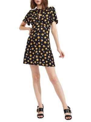 Miss Selfridge Floral Ditsy Short Sleeve Dress