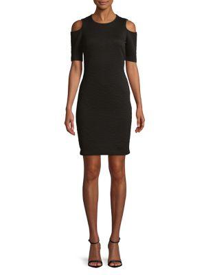 Michael Michael Kors Carnation Cold-shoulder Bodycon Dress