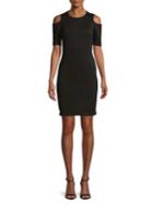 Michael Michael Kors Carnation Cold-shoulder Bodycon Dress