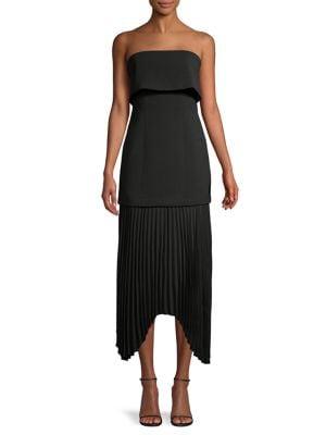 Cmeo Collective Pleated Midi Dress