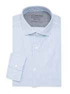 Calvin Klein Striped Extra Slim-fit Dress Shirt