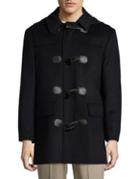 Lauren Ralph Lauren Wool-blend Hooded Toggle Topcoat