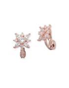 Anne Klein Crystal Cluster Stud Earrings