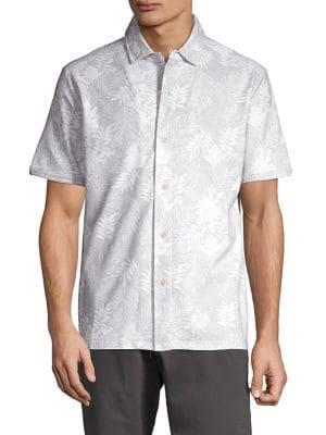 Tommy Bahama Falling Fronds Islandzone Camp Shirt