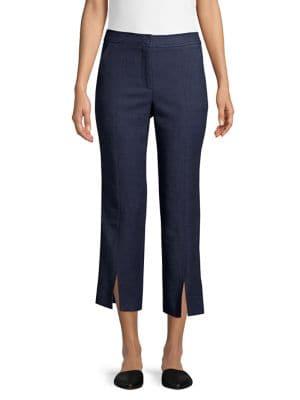 Trina Turk Shangri La North Beach Cotton Blend Pants