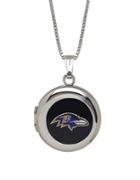 Dolan Bullock Nfl Baltimore Ravens Sterling Silver Locket Necklace